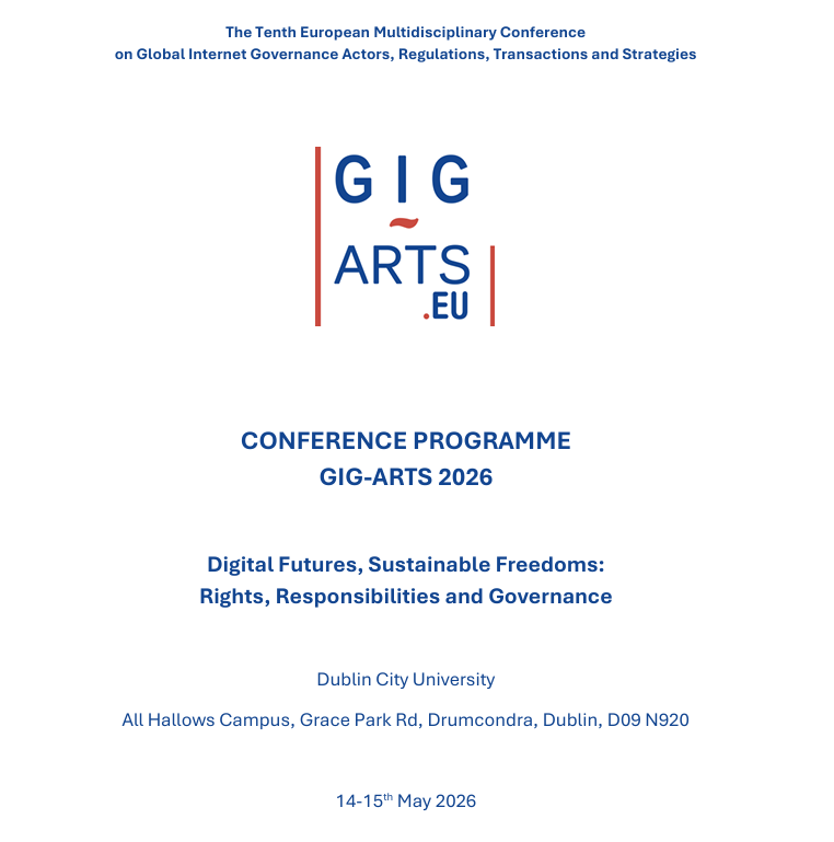 GIG-ARTS Conference Programme Now Available