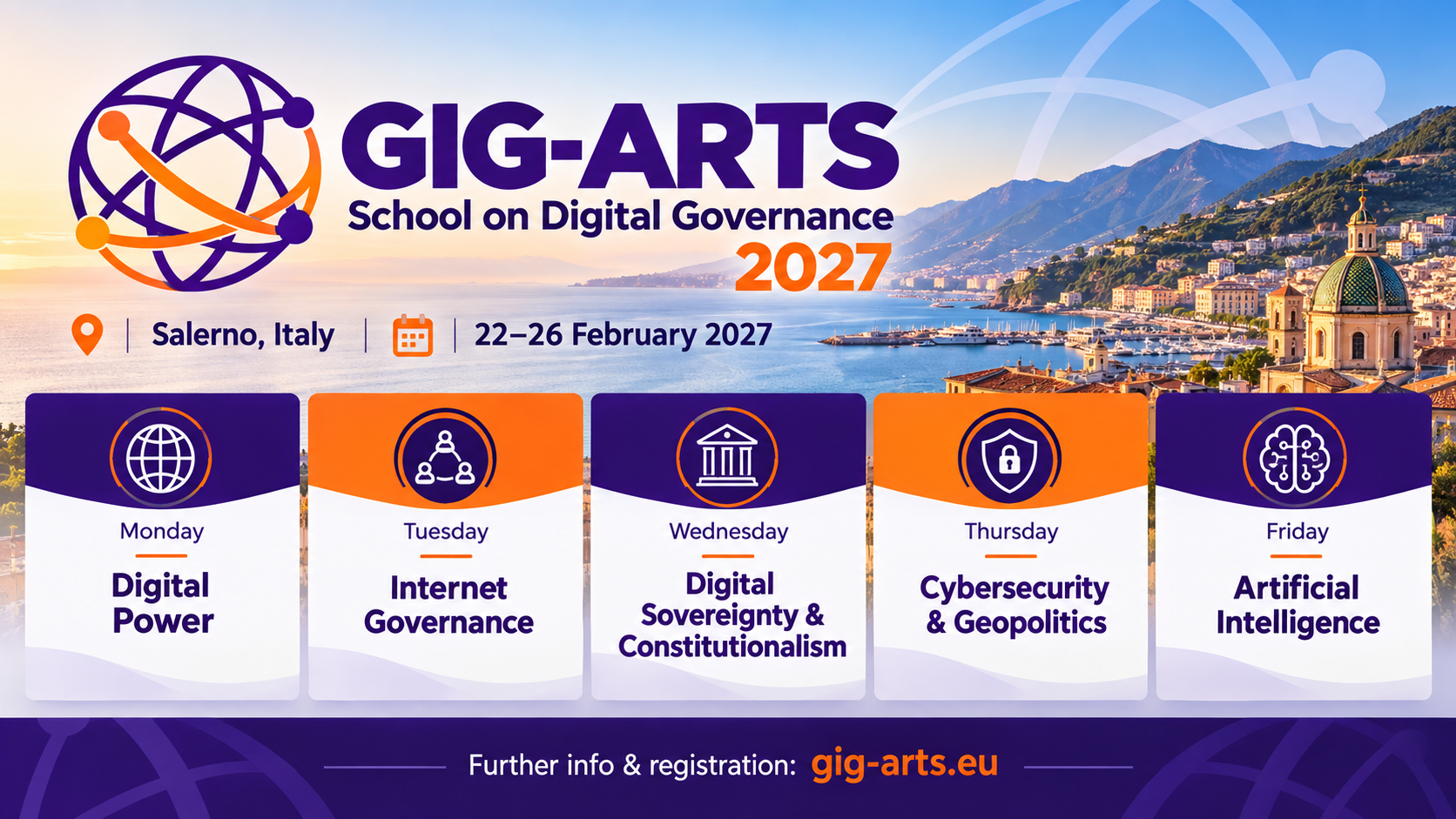 Digital governance themes at the GIG-ARTS School